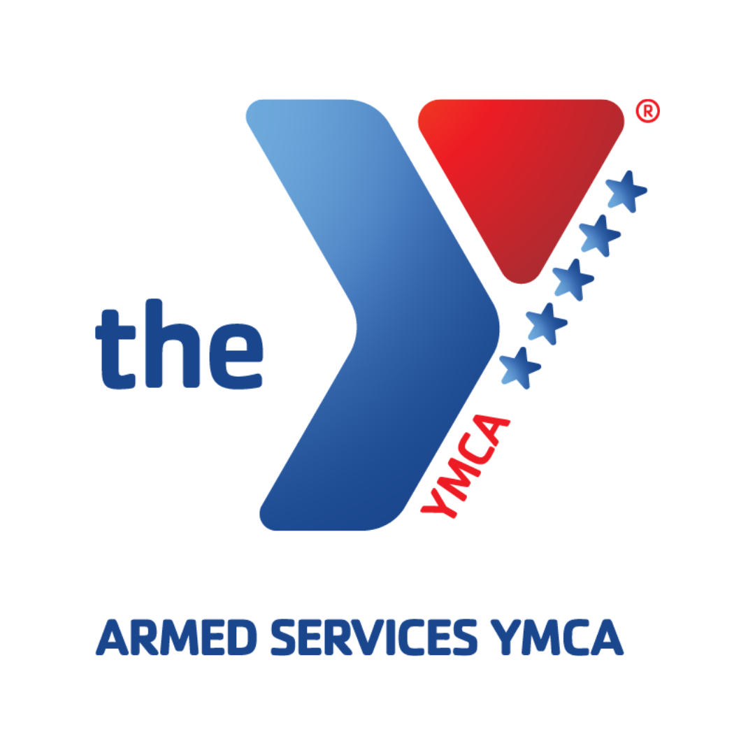 the YMCA armed services YMCA logo